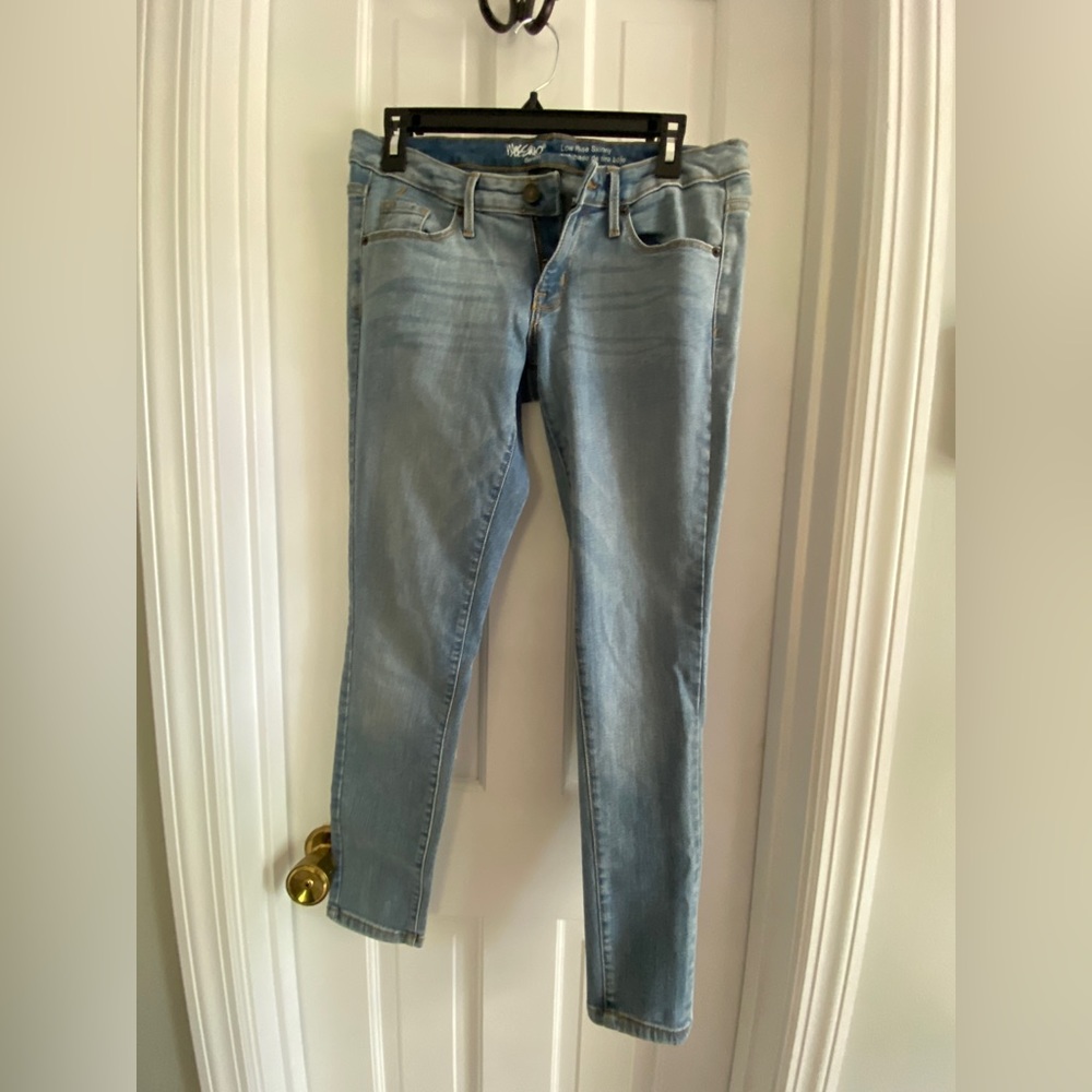 Old Navy Low-Rise Skinny Jeans 6 short